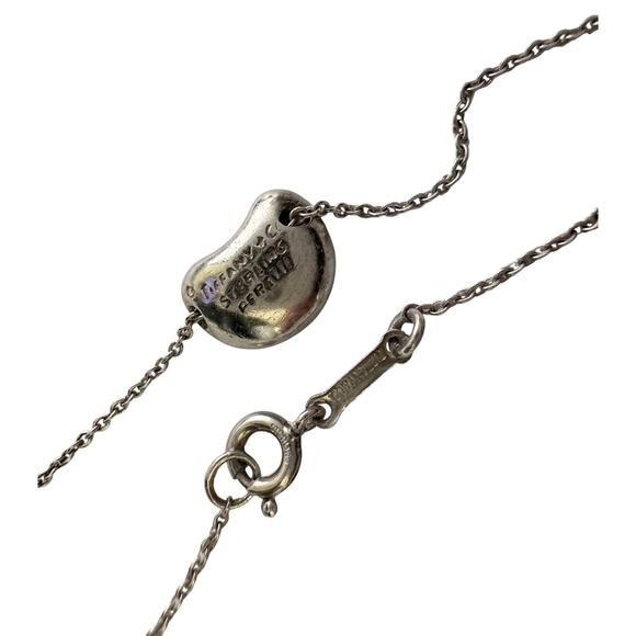 Tiffany & Co Elsa Peretti Small Bean Necklace - Picture 9 of 12